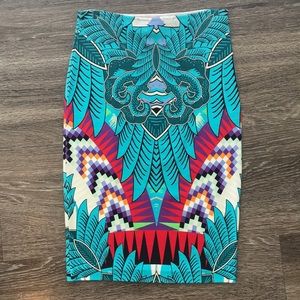 Mara Hoffman Tribal Print Skirt